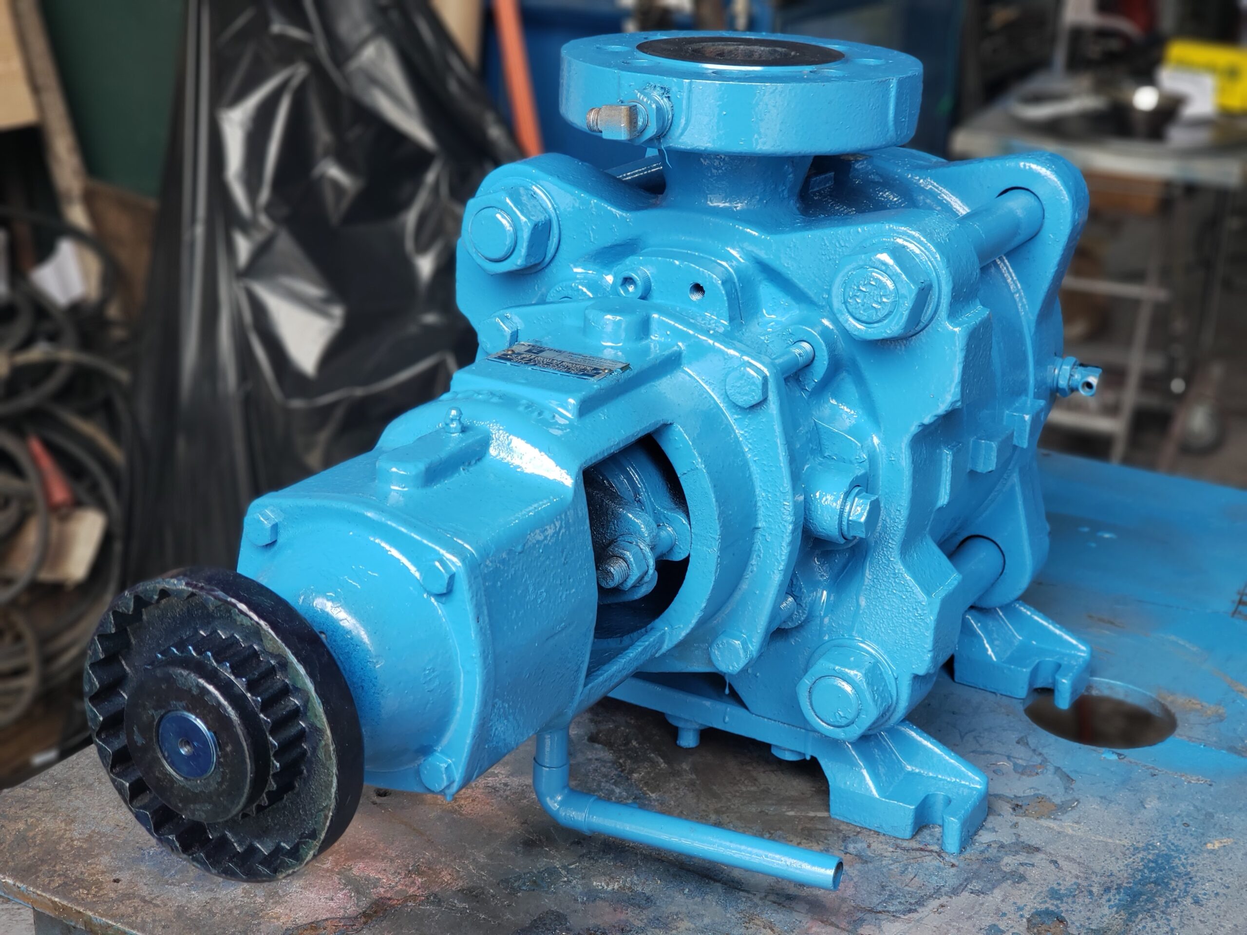 Standby generator with control panel serviced by A2Z Pump Repair NYC NJ