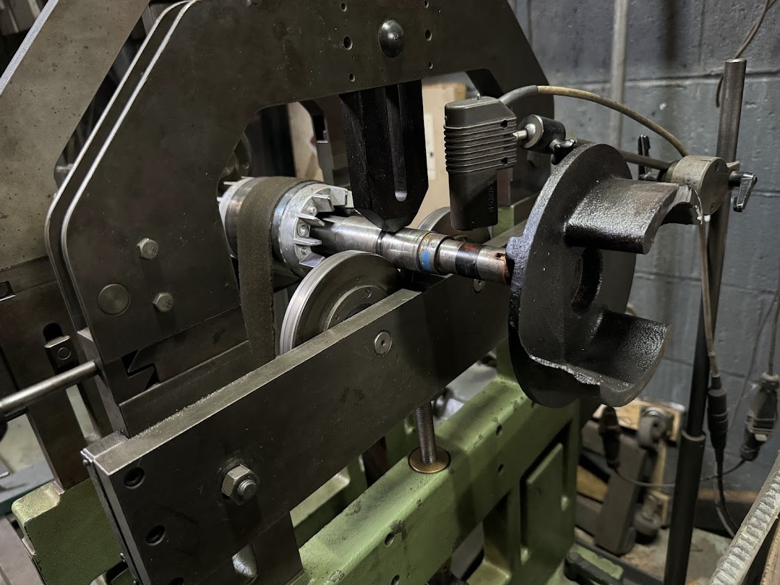 Dynamic balancing machine at A2Z Pump Repair Brooklyn